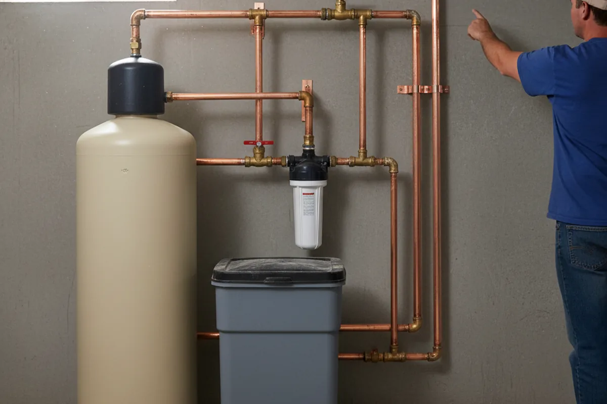 Whole-house water treatment system installed in Donnelsville